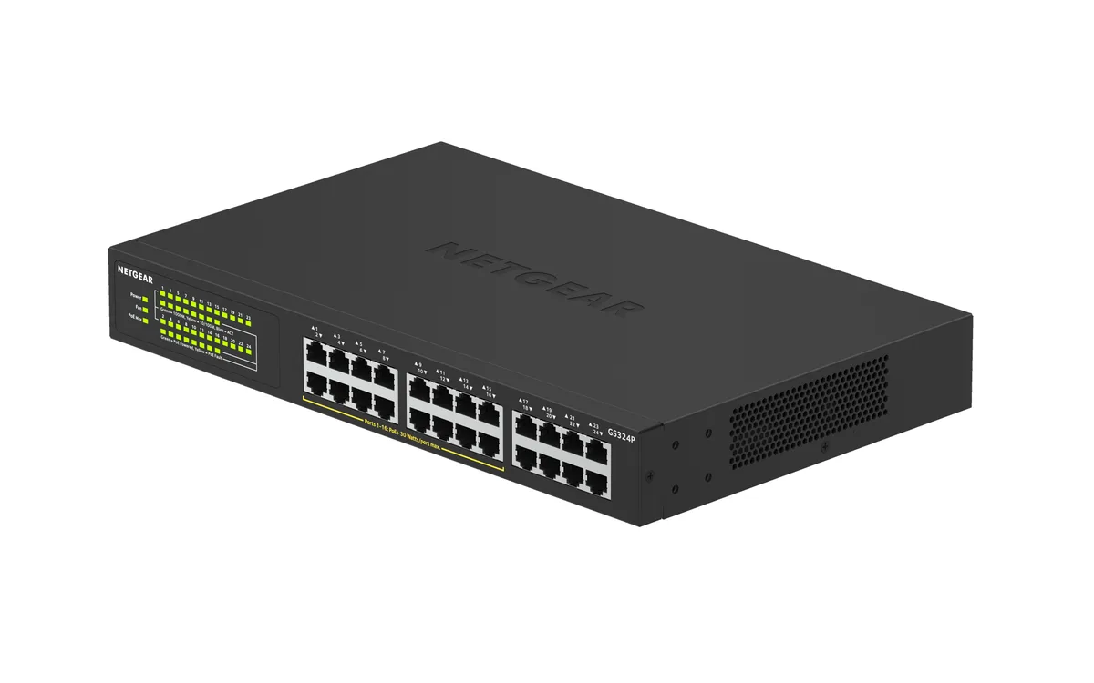 Netgear Inc. Netgear Inc. GS324-200NAS 24-port network switch — product photo