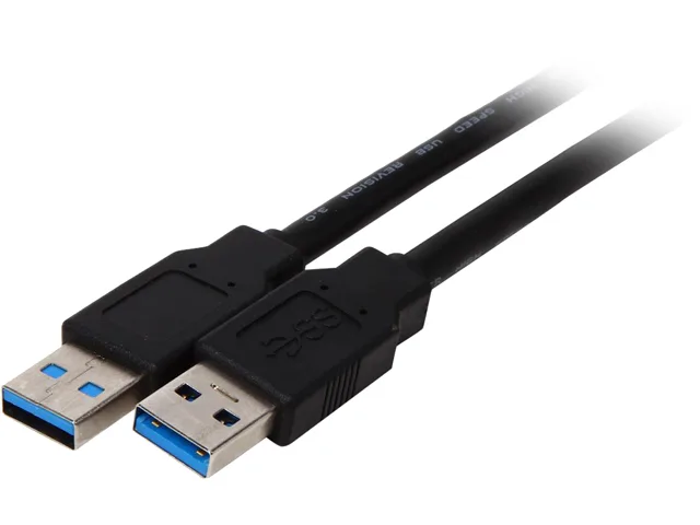 Nippon Labs Nippon Labs USB3-3MM-BK-2P 3 ft USB 3.0 A Male to A Male cable 2 pack — product photo
