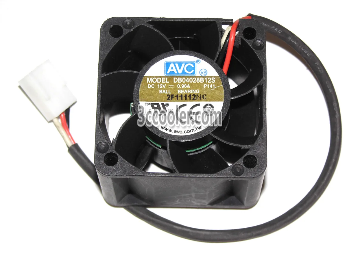 OEM Industries OEM Industries DB04028B12S P141 40x28mm 3 Pin Fan — product photo
