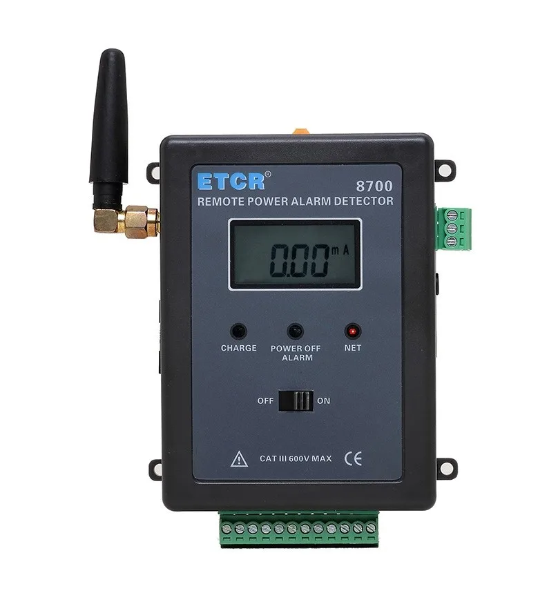 ETCR ETCR 8700 Power Failure Leakage Current Remote Alarm Monitor 0.00mA~60.0A F40mm — product photo