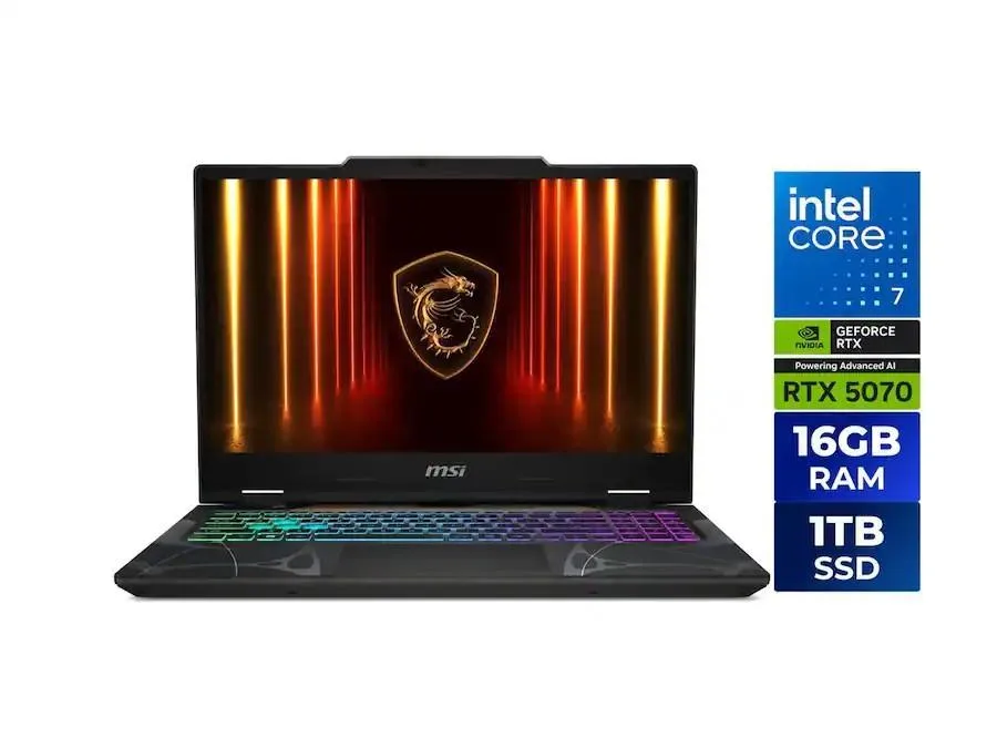 MSI MSI Cyborg 15 B2RWGKG-409US Translucent Black gaming laptop — product photo