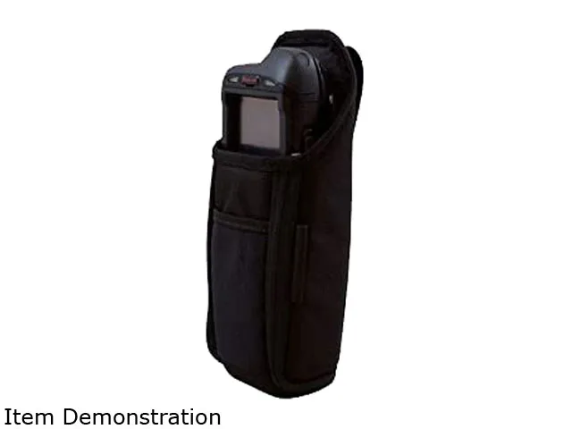 Honeywell holster for Dolphin 99EX mobile computer, black fabric with belt clip