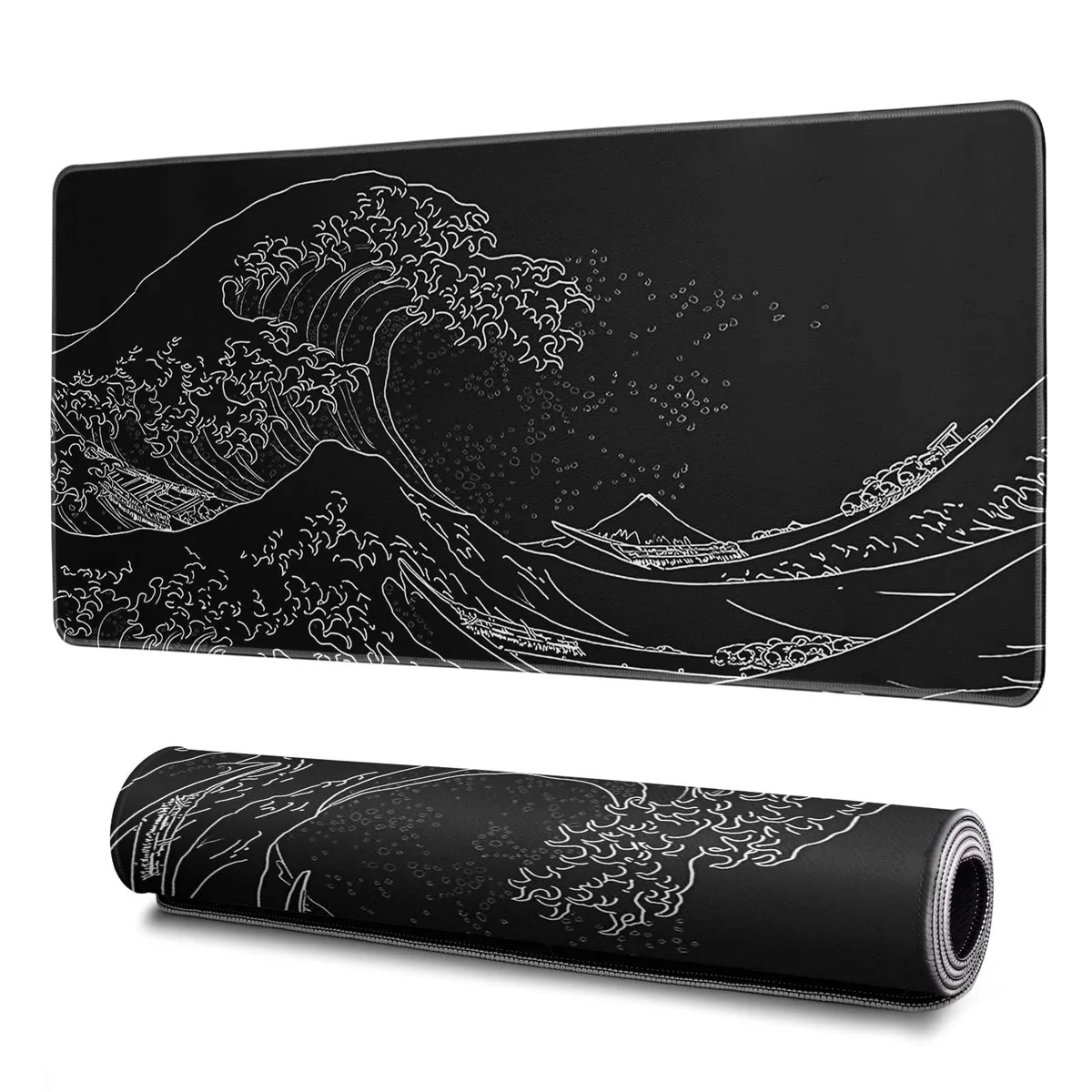  Hahaluo mp511ch1 Japanese Sea Wave Mouse Pad 31.5x11.8 Inch — product photo