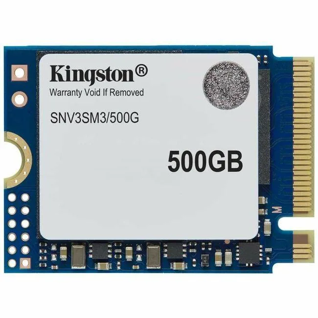 Kingston Technology Corp. Kingston Technology Corp. SNV3SM3/500G 500 GB M.2 2230 PCIe 4.0 NVMe internal SSD — product photo
