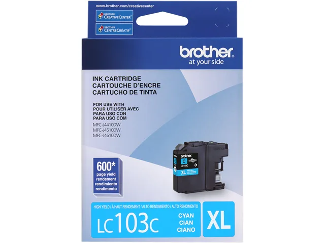 Brother Brother LC103CS Cyan ink cartridge (genuine brands) 600 pages — product photo