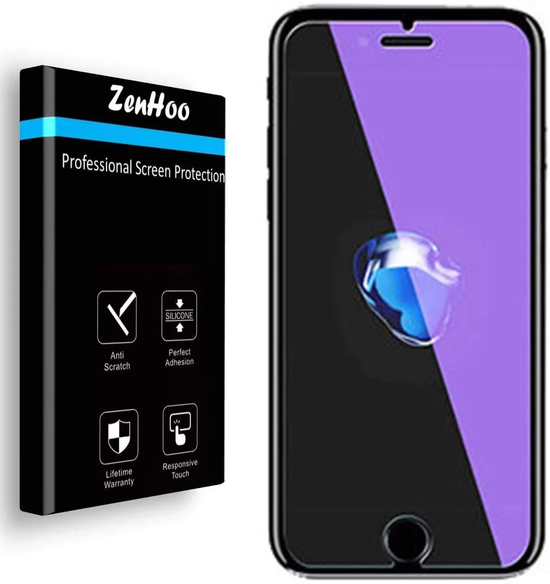 ViewSonic ViewSonic Tempered Glass Screen Protector iPhone SE 3 2022 SE 2 2020 8 7 4.7 — product photo