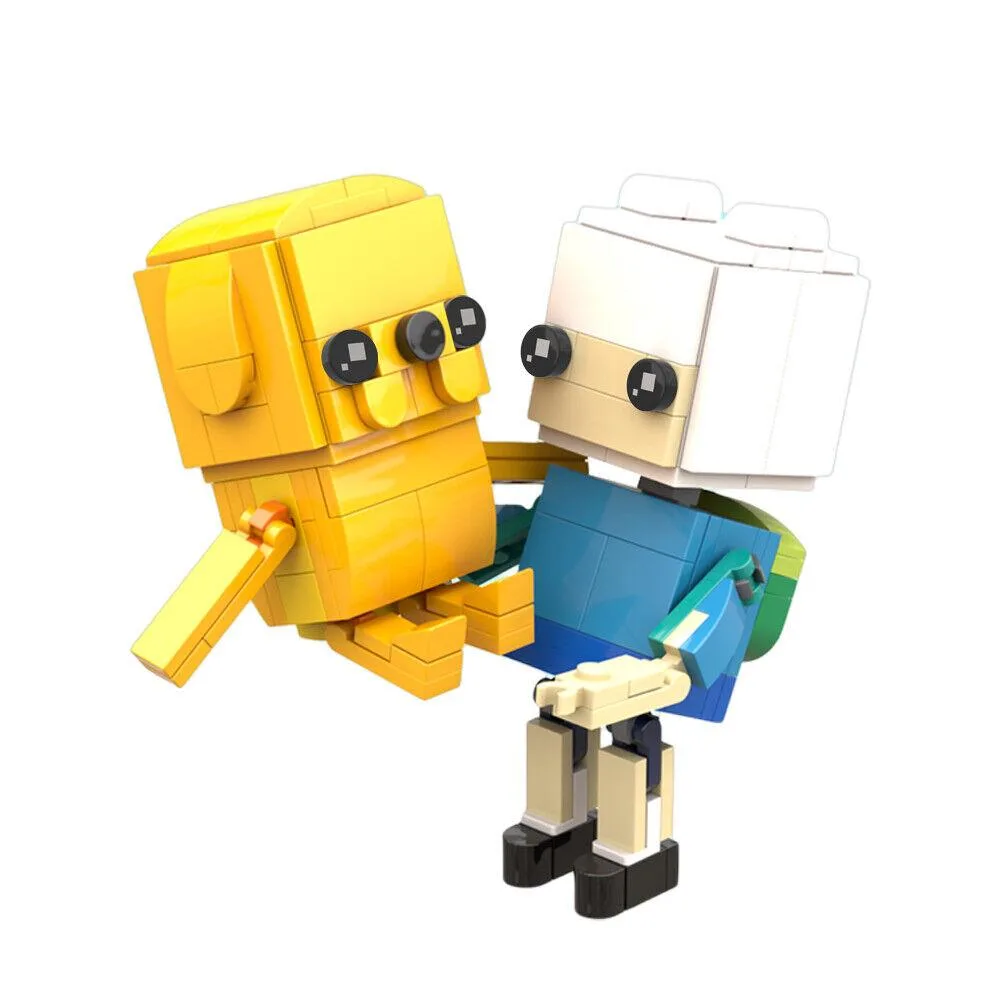 ZITIANYOUBUILD ZITIANYOUBUILD Finn &amp; Jake Adventure Movie 202 Pieces Building Set — product photo