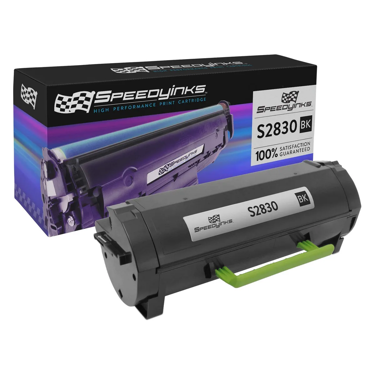 SpeedyInks SpeedyInks Compatible Toner Cartridge for Dell S2830dn 593-BBYO Black 3000 Pages — product photo