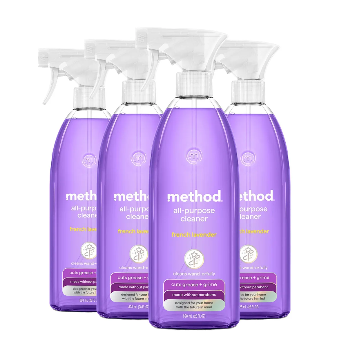 Metra 321683 All-Purpose Cleaner Spray French Lavender 28 fl oz 4 pack — product photo