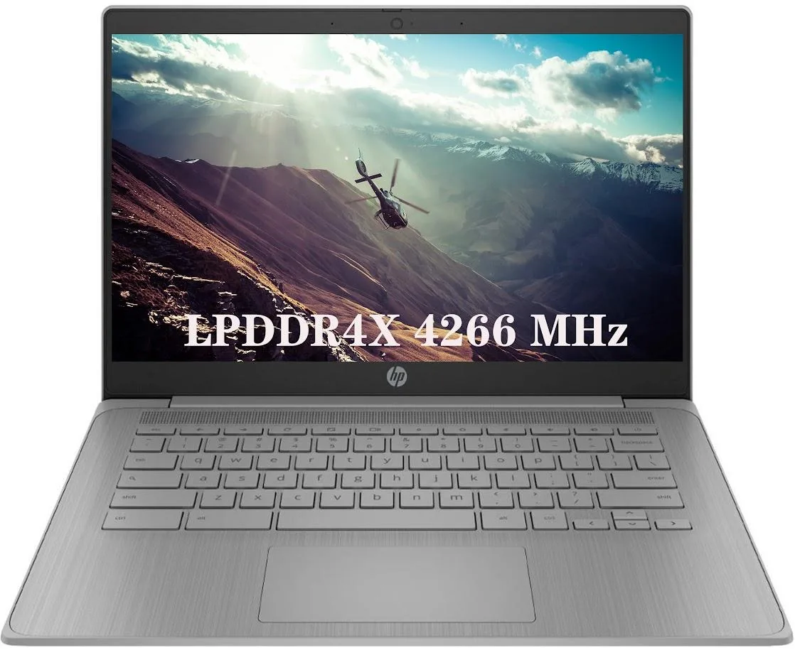 HP HP Chromebook 14 laptop Intel Celeron N4120 4GB 64GB eMMC Chrome OS — product photo