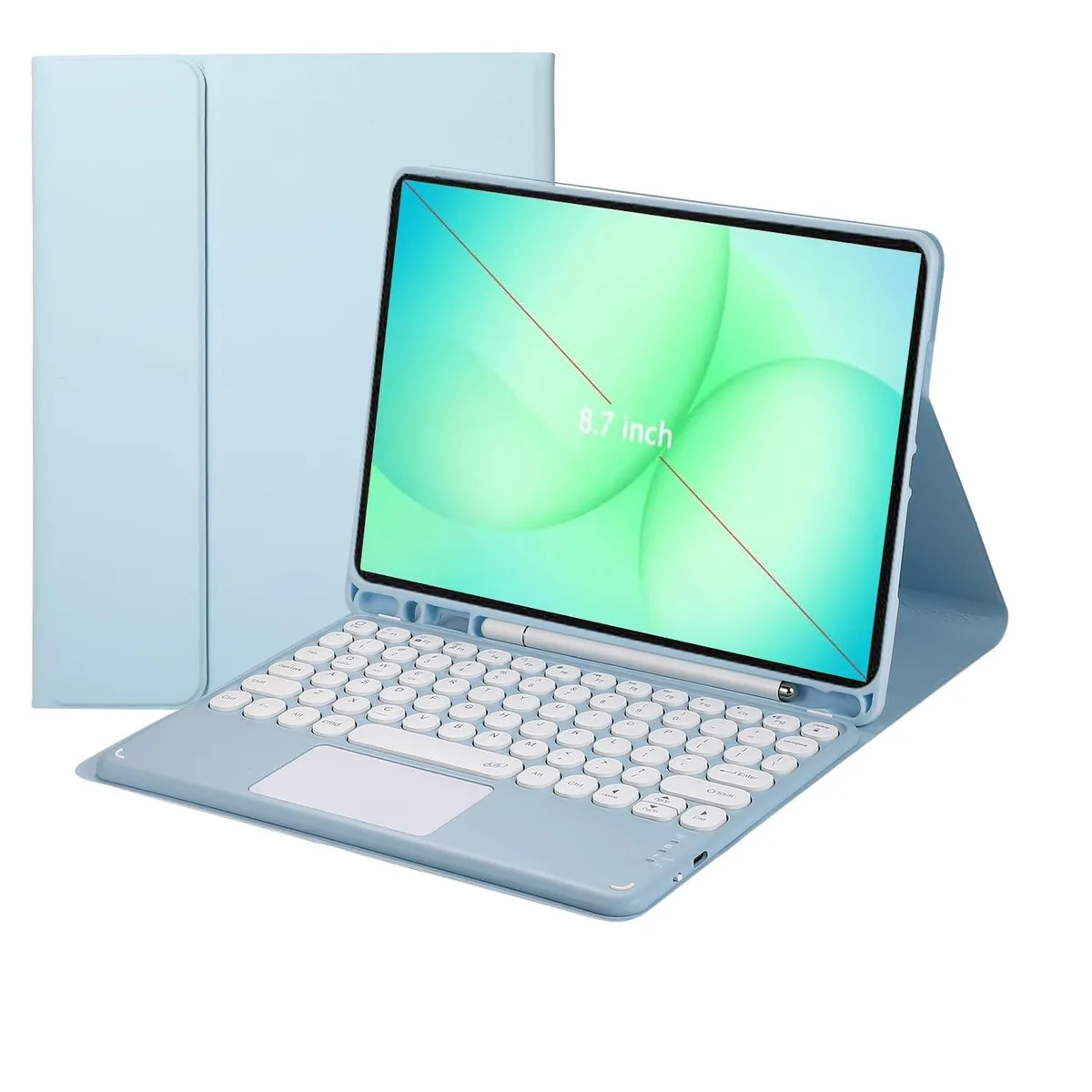 Timoom Timoom Bluetooth Keyboard Case Blue 8.7" Tab A11/A9 — product photo