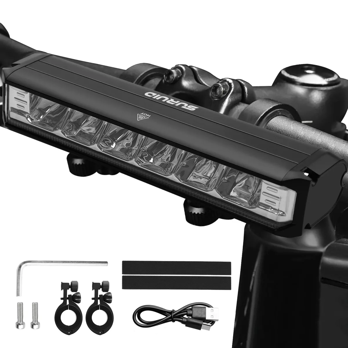  1800 lumen bike light — product photo