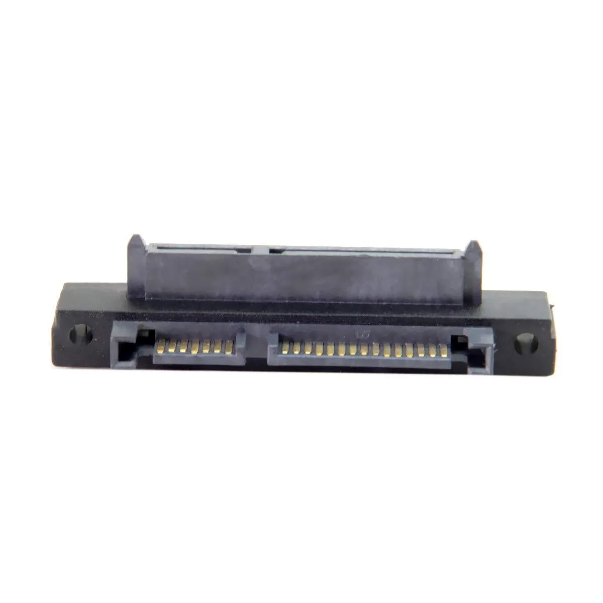 Vszerda Vszerda SA-121-UP 90 Degree Up Angled SATA 22Pin 7+15 Male to Female Extension Cable — product photo