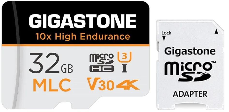 Gigastone Corporation Gigastone Industrial 32GB MLC High Endurance microSDHC memory card — product photo