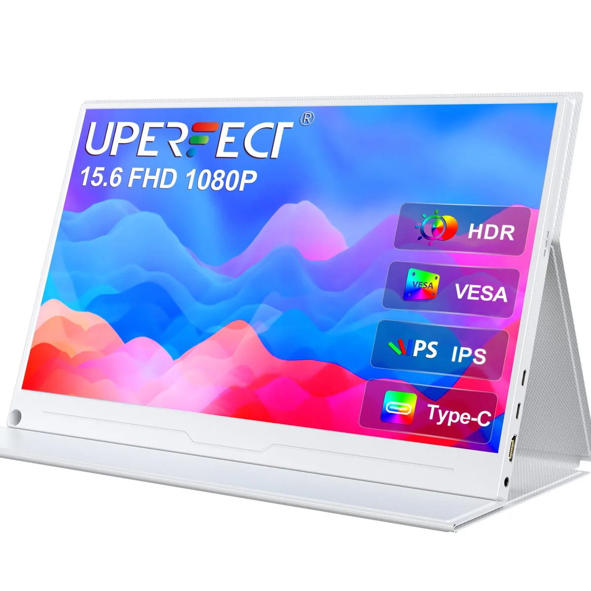 Uperfect Uperfect 15.6" 1080P Portable Monitor White — product photo