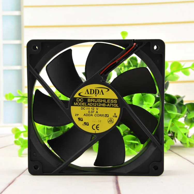 Fans Fans AD1212HB-A71GL 120mm 12V 0.37A 2200rpm case fan — product photo