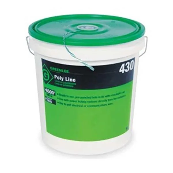 Greenlee Greenlee 431 Poly Line 5200 ft 240 lb Yellow — product photo