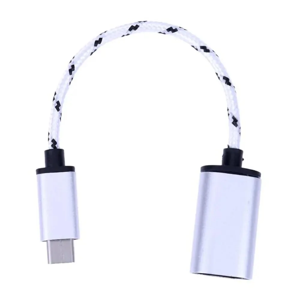 Hetai Tech Hetai Tech USB 3.1 Type-C Male to USB 3.0 A Female OTG Adapter Cable 18cm — product photo
