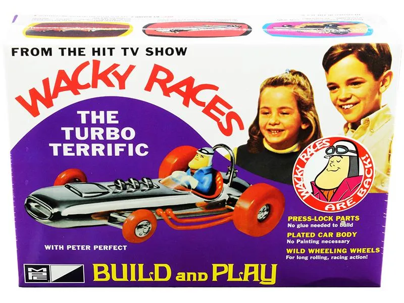 Mpc Mpc Turbo Terrific Wacky Races 1/25 Scale Model Kit 937 — product photo