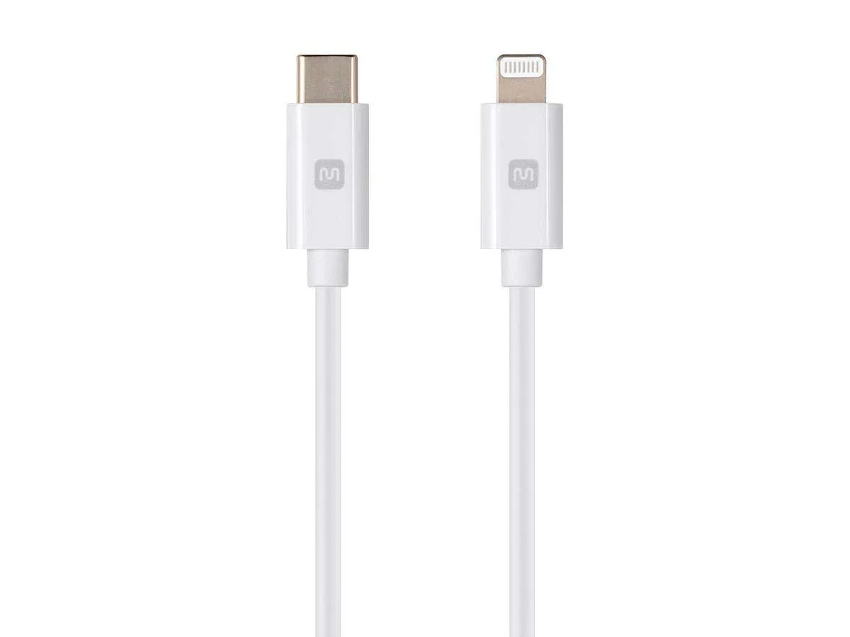 Chopmate Chopmate MFi Certified Lightning to USB-C Cable 1.5 ft White — product photo