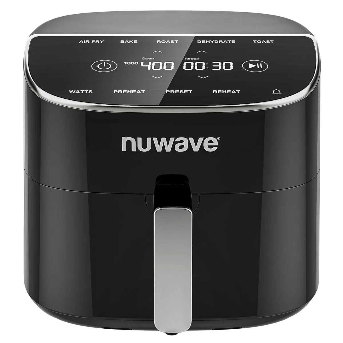 Nuwave Brio Plus 8 Qt Air Fryer PFAS Free 50-400°F 1800W — product photo