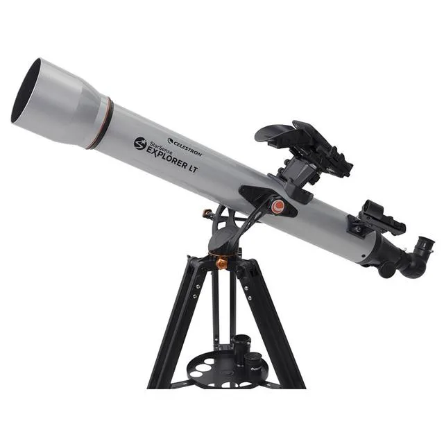 Celestron StarSense Explorer LT 80AZ refractor telescope 22451 on alt-azimuth mount with smartphone dock