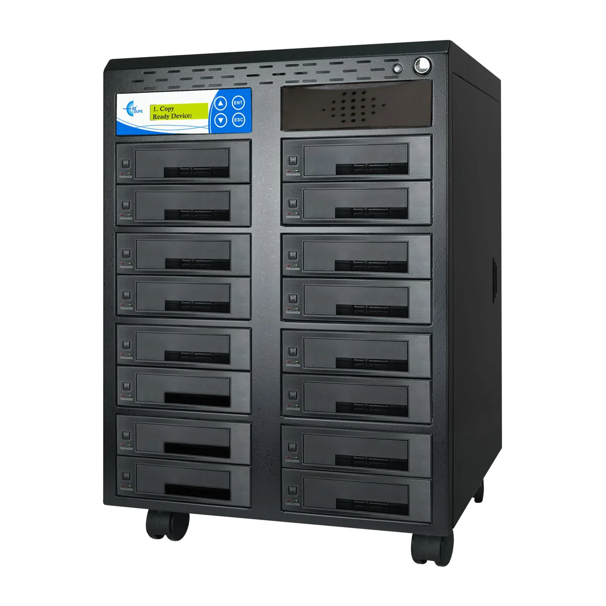EZ Dupe, Inc. EZ Dupe, Inc. 1-to-15 SATA Duplicator 600MB/s (H15PROHSATB) — product photo