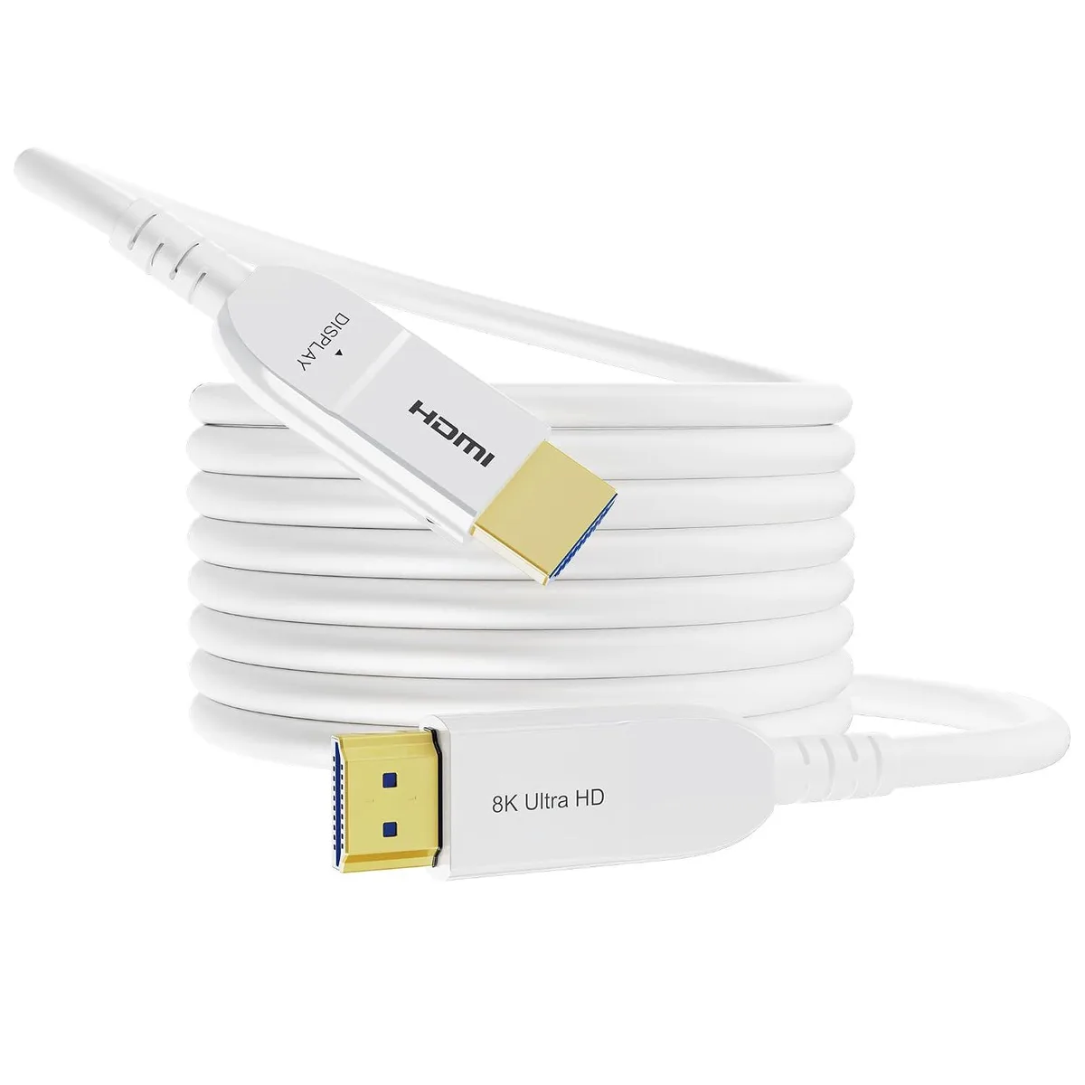 Keyence Keyence 50ft 8K HDMI 2.1 active fiber cable 48Gbps — product photo