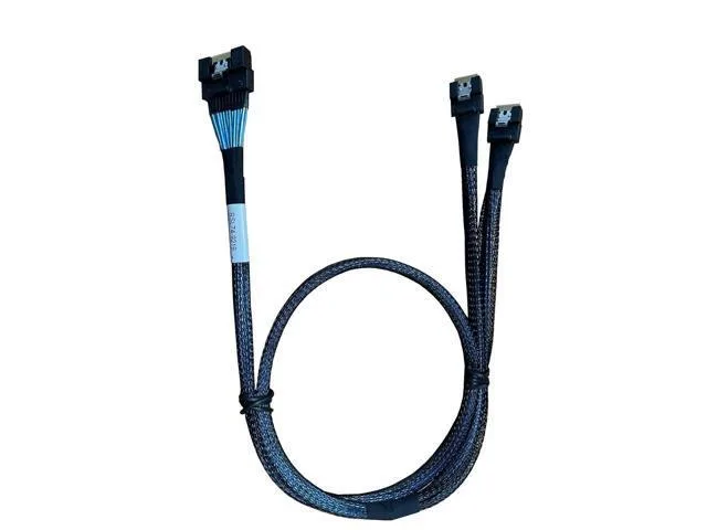 Manw Manw SlimSAS x8 74pin to 2x x4 38pin 80CM Cable — product photo