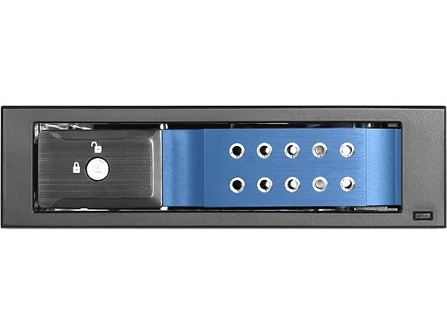 iStarUSA Inc. iStarUSA Inc. BPN-DE110HD-BLUE 3.5" 12Gb/s Hot-swap Rack server accessory — product photo