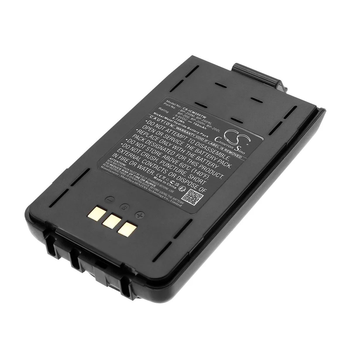 Estry Estry IC-A23 9.6V 700mAh standard battery — product photo