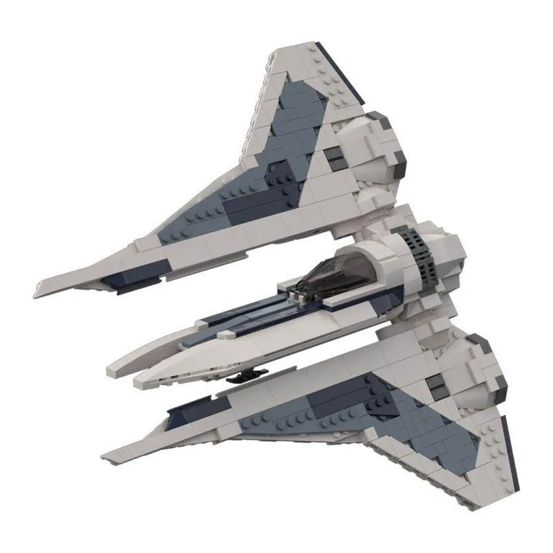 ZITIANYOUBUILD ZITIANYOUBUILD MOC-148848 Bo-Katan Komrk-class Starship 613 Parts Educational Building Set — product photo