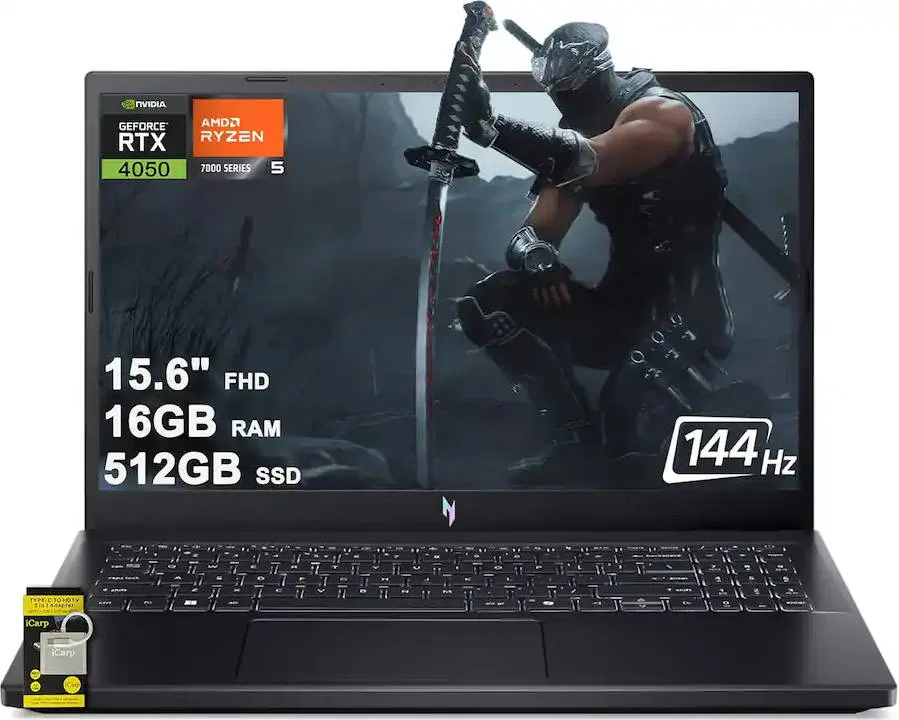Acer America Acer America Nitro V 16 AI NH.U2NAA.001 gaming laptop — product photo