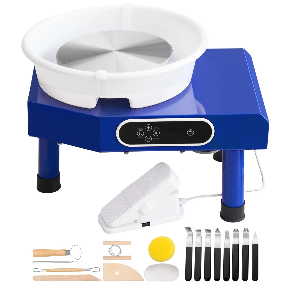 VEVOR VEVOR Pottery Wheel 10in 350W 60-300RPM 9.8in Turntable 110V — product photo