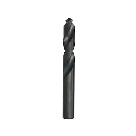 Silver 1-5/8 inch HSS stub drill bit with split point