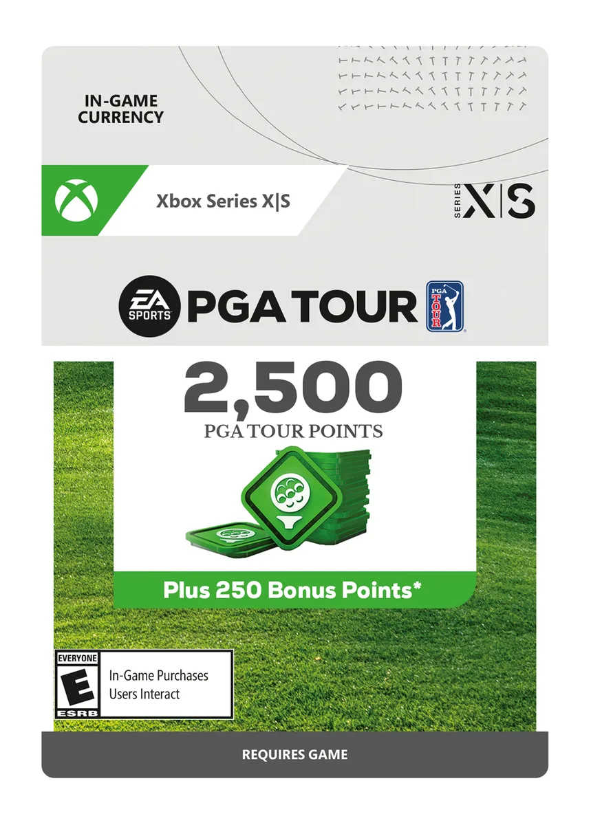 Electronic Arts Electronic Arts 7F6-00516 EA SPORTS PGA TOUR 2750 POINT PACK downloadable game — product photo