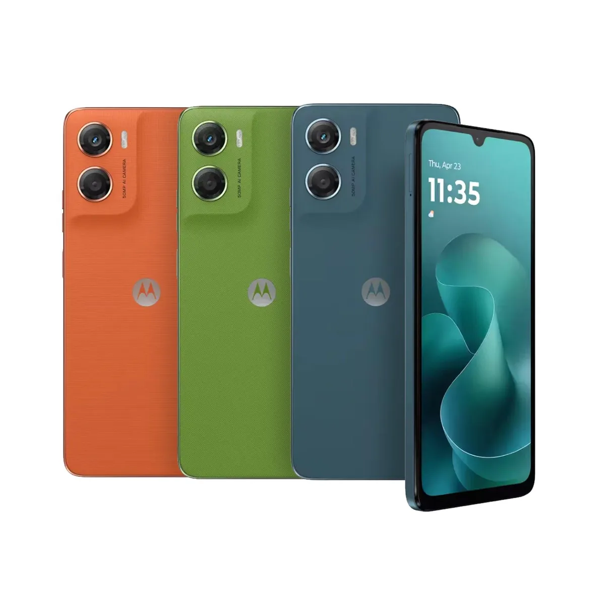 Motorola Motorola Moto G06 4G LITE Ai 128GB 4GB 6.88" 120Hz Blue cell phones - unlocked — product photo