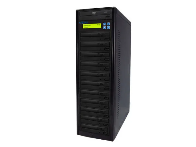 PlexCopier PlexCopier PLEX-S11T-DVD-BK 1 to 11 DVD/CD duplicator — product photo