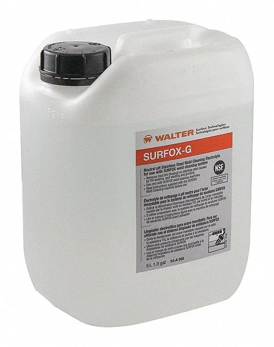 Surfox Surfox Weld Cleaning Solution 1.3 gal 54A066 — product photo