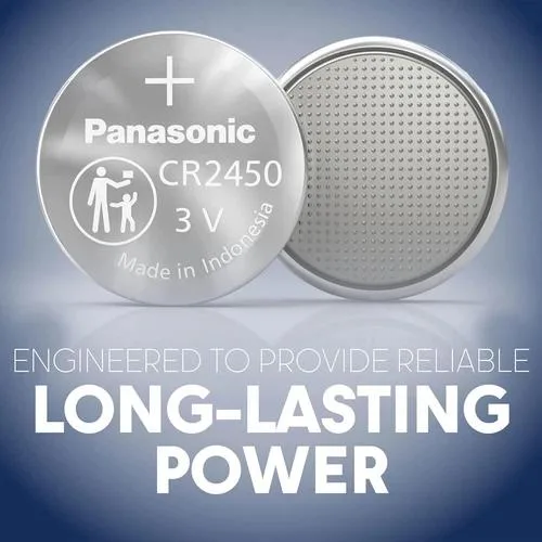 NShi NShi Panasonic CR2450 3V Lithium Coin Cell Battery 620mAh 2025/2035 — product photo