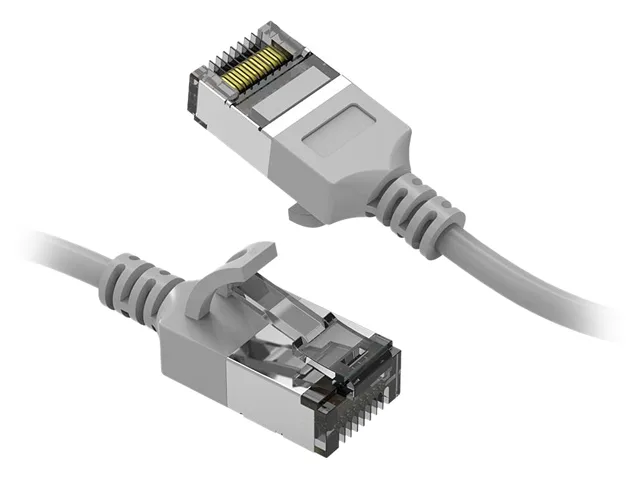 Nippon Labs Nippon Labs 60CAT8-3-30GY 3 ft Cat 8 U/FTP network ethernet cable Gray 30 AWG — product photo