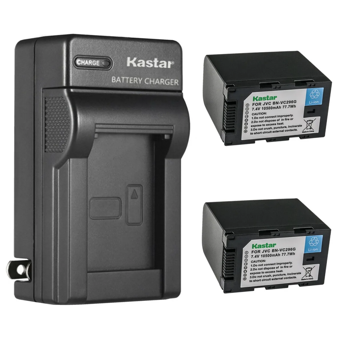 Kastar Kastar 2-Pack BN-VC296G Battery &amp; AC Wall Charger — product photo