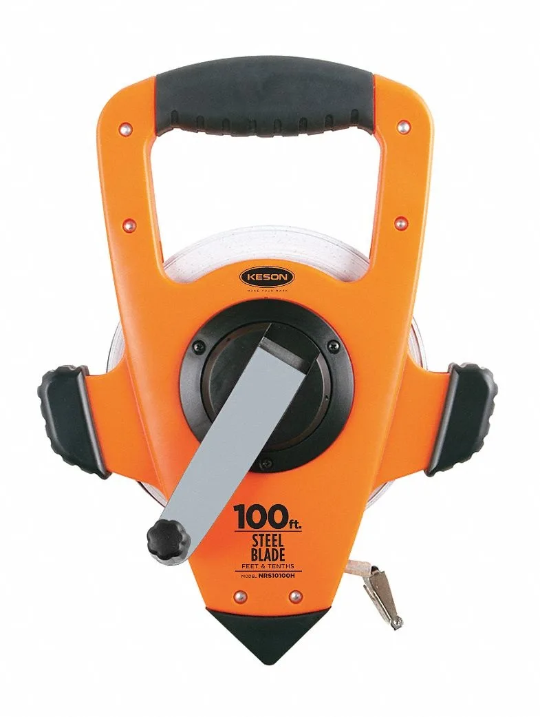 Keson Industries Keson Industries long tape measure 3/8 in x 100 ft orange NRS10100H — product photo