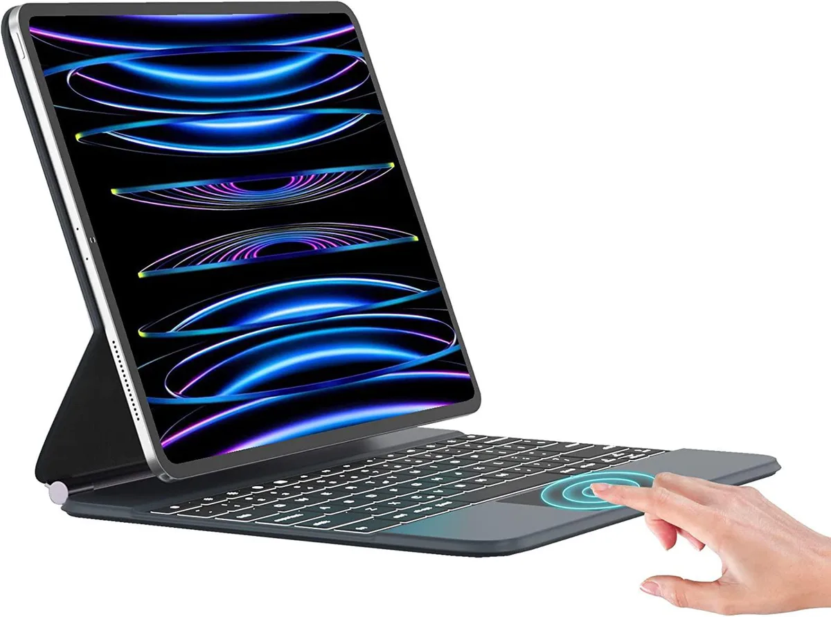 Werleo Werleo A2436 Magnetic Floating Keyboard Case 12.9 inch Black — product photo