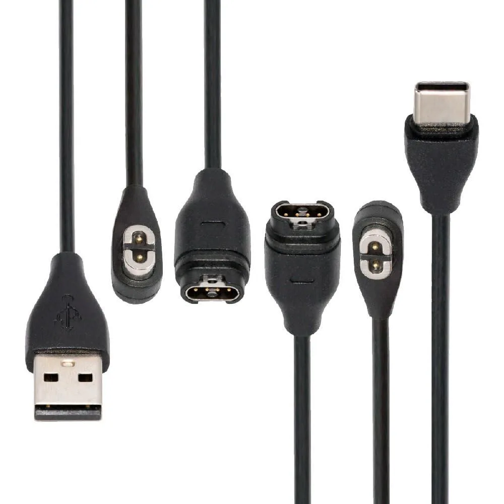 Fervit Fervit 2-Pack USB-C &amp; USB-A to 2Pin &amp; 4Pin Magnetic Charging Cable — product photo