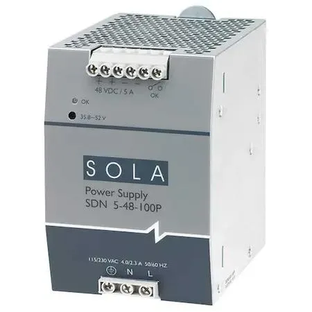 Sola/Hevi-Duty Sola/Hevi-Duty SDN5-48-100P DC Power Supply 48V 5A 240W — product photo