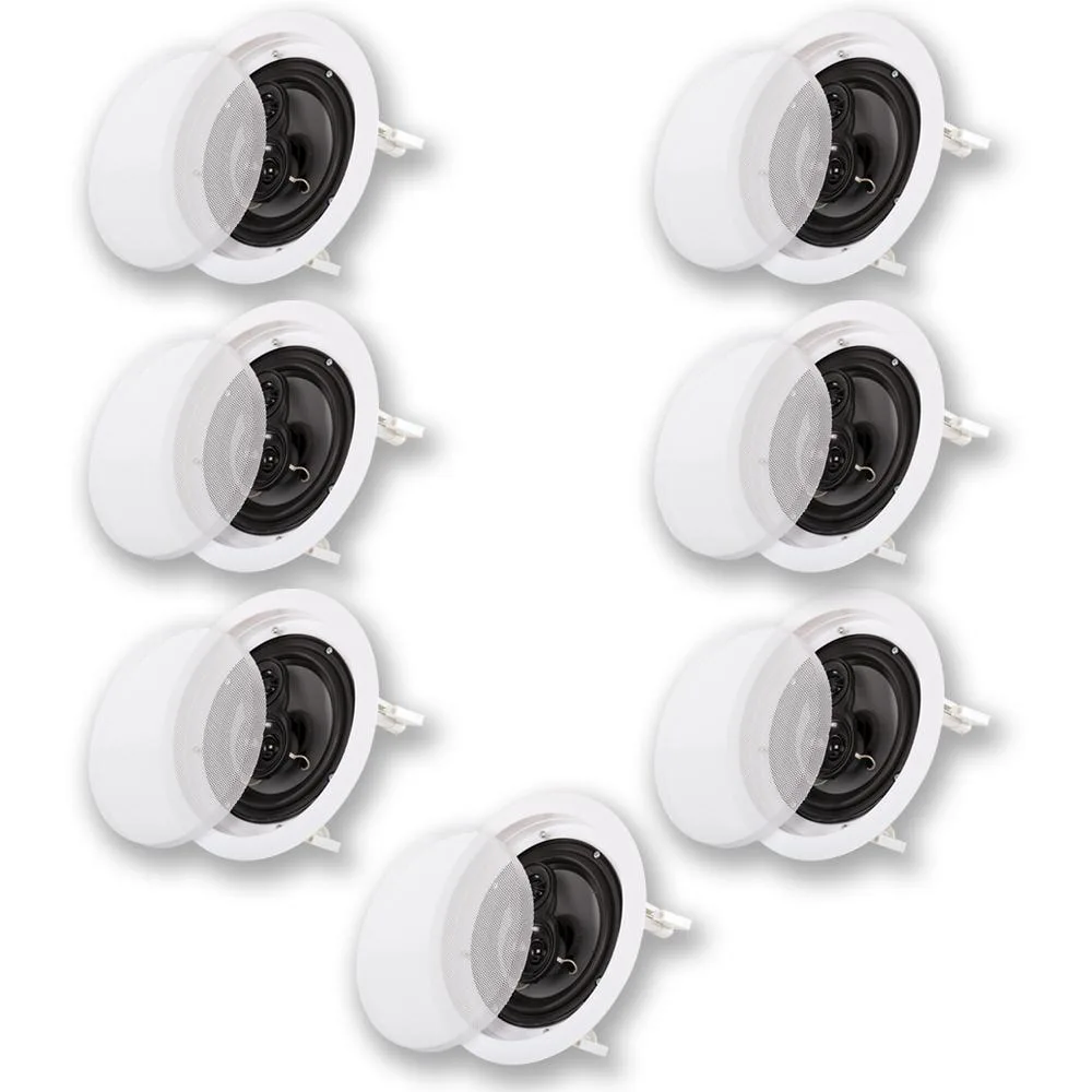 Acoustic Audio Acoustic Audio CS-IC83 In-Ceiling 8" 7-Speaker Home Theater Set — product photo