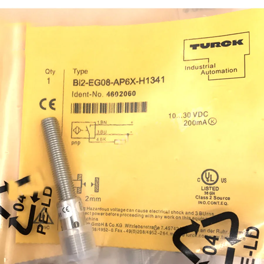 Turck Turck BI2-G08-AP6X-H1341 46025 Inductive sensor PNP M8×1 — product photo