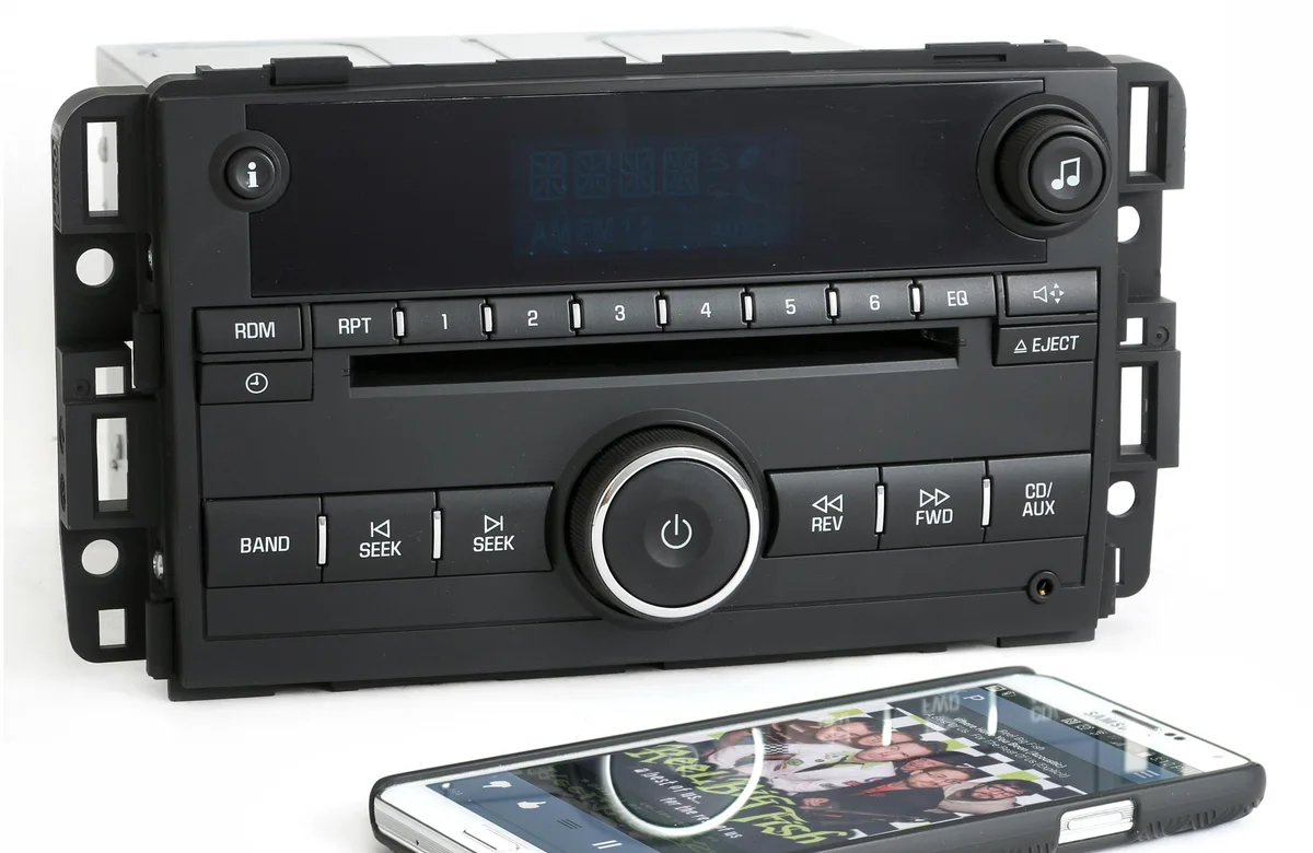 1 Factory Radio 1 Factory Radio 20756283 Chevrolet Impala 2009-2016 AM FM CD Receiver Bluetooth — product photo