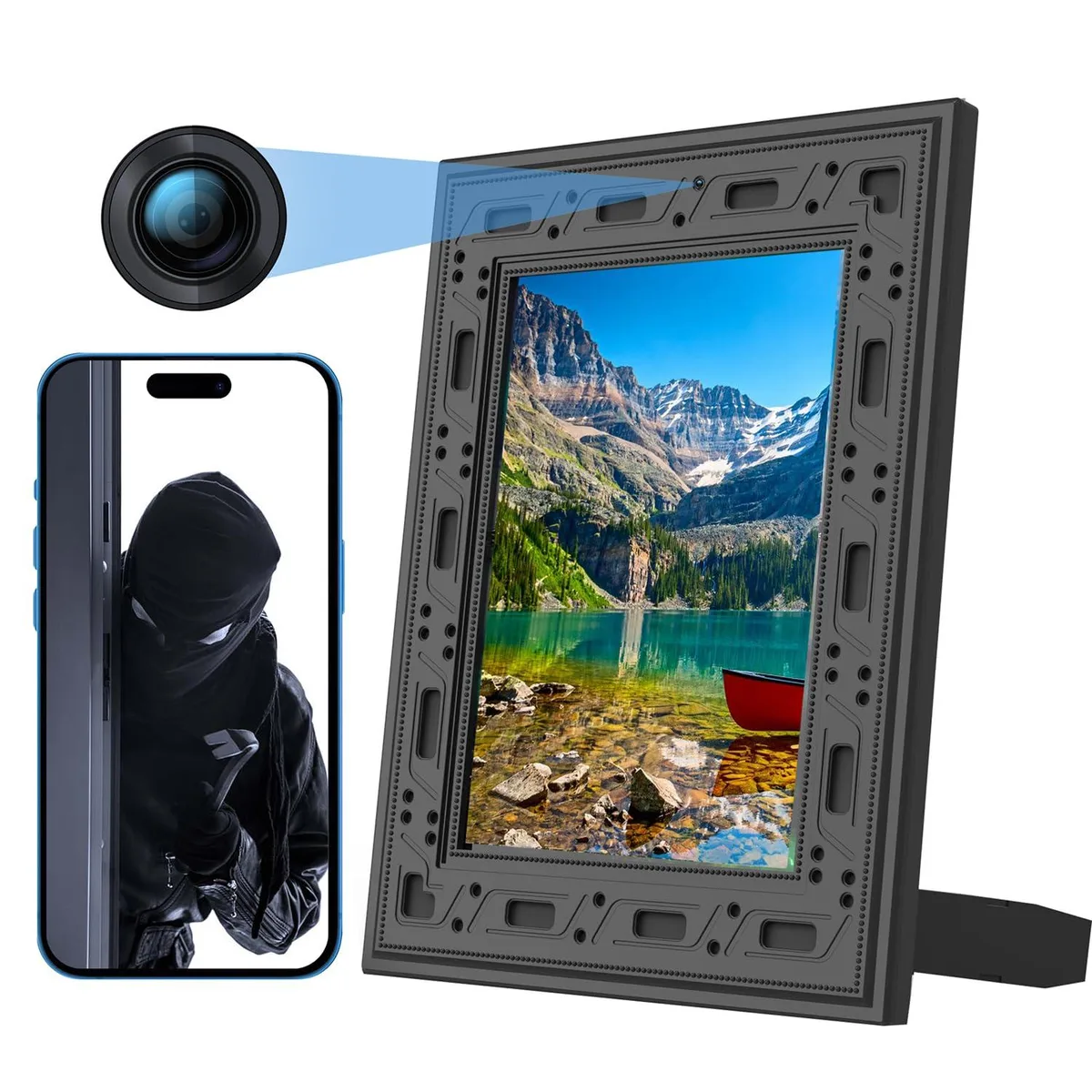  Clover XK 002 1080p Wireless Surveillance Photo Frame — product photo
